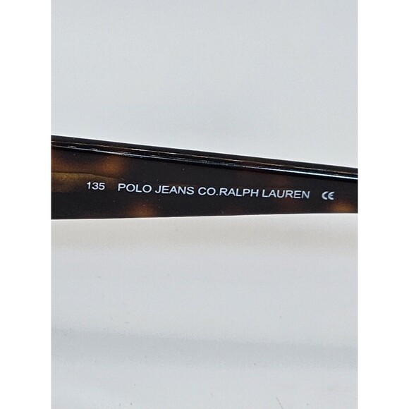 Polo Jeans Co Ralph Lauren Politico/S Wrap SUNGLASSES 56-16-135 BRN TORT Unisex - Picture 10 of 10